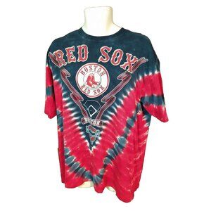 Liquid Blue Boston Red Sox Tie Dye T Shirt Men's XL MLB Baseball